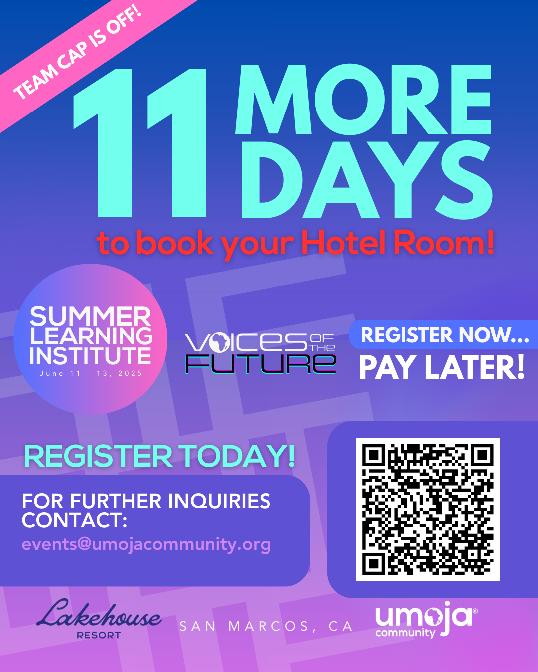SLI 11 More days Flyer 